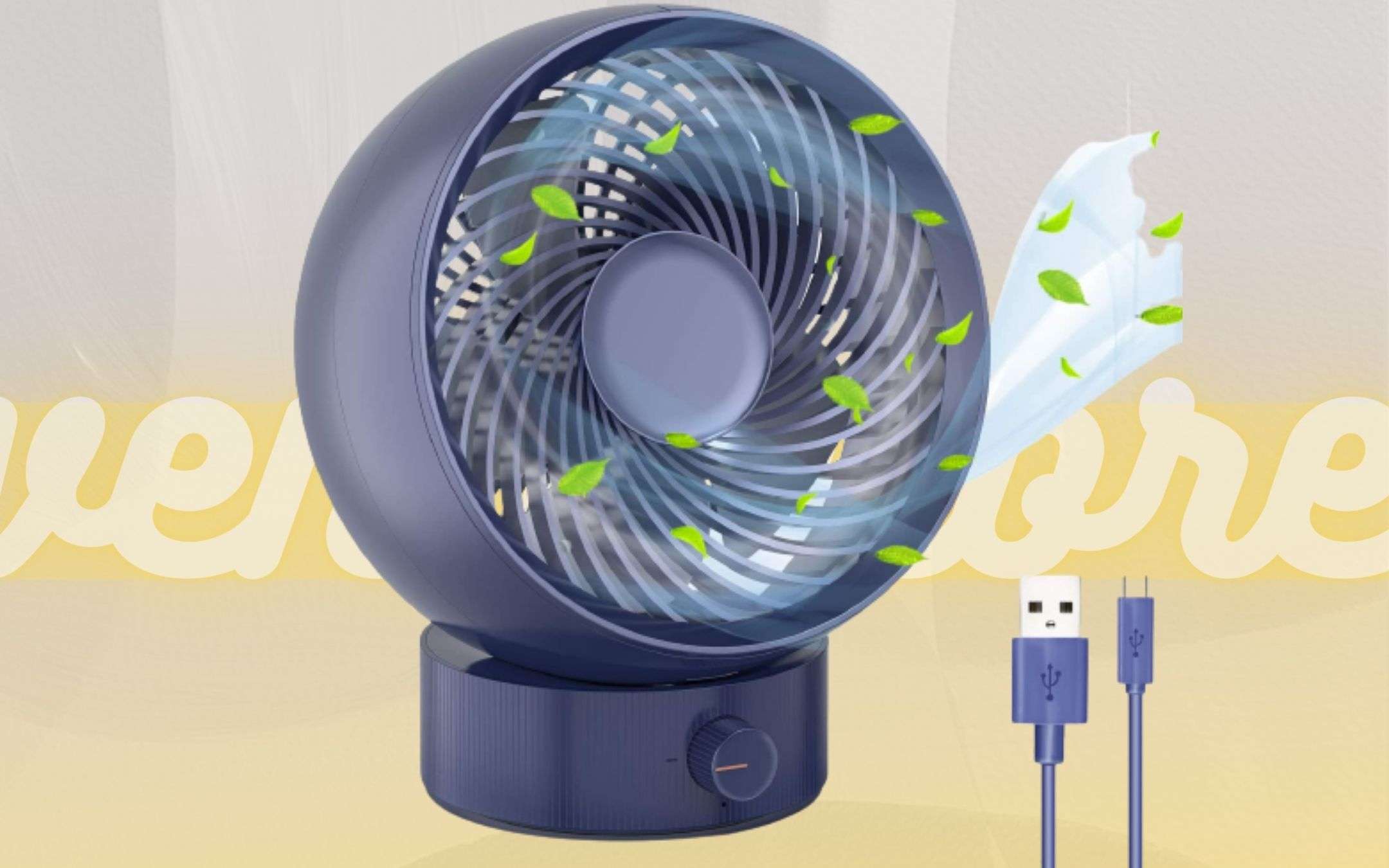 Mini ventilatore PAZZESCO: piccolo ma potente e a basso consumo