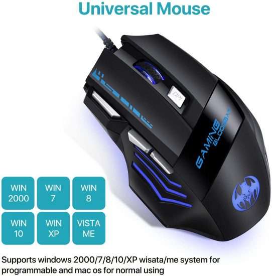 mouse gaming cablato