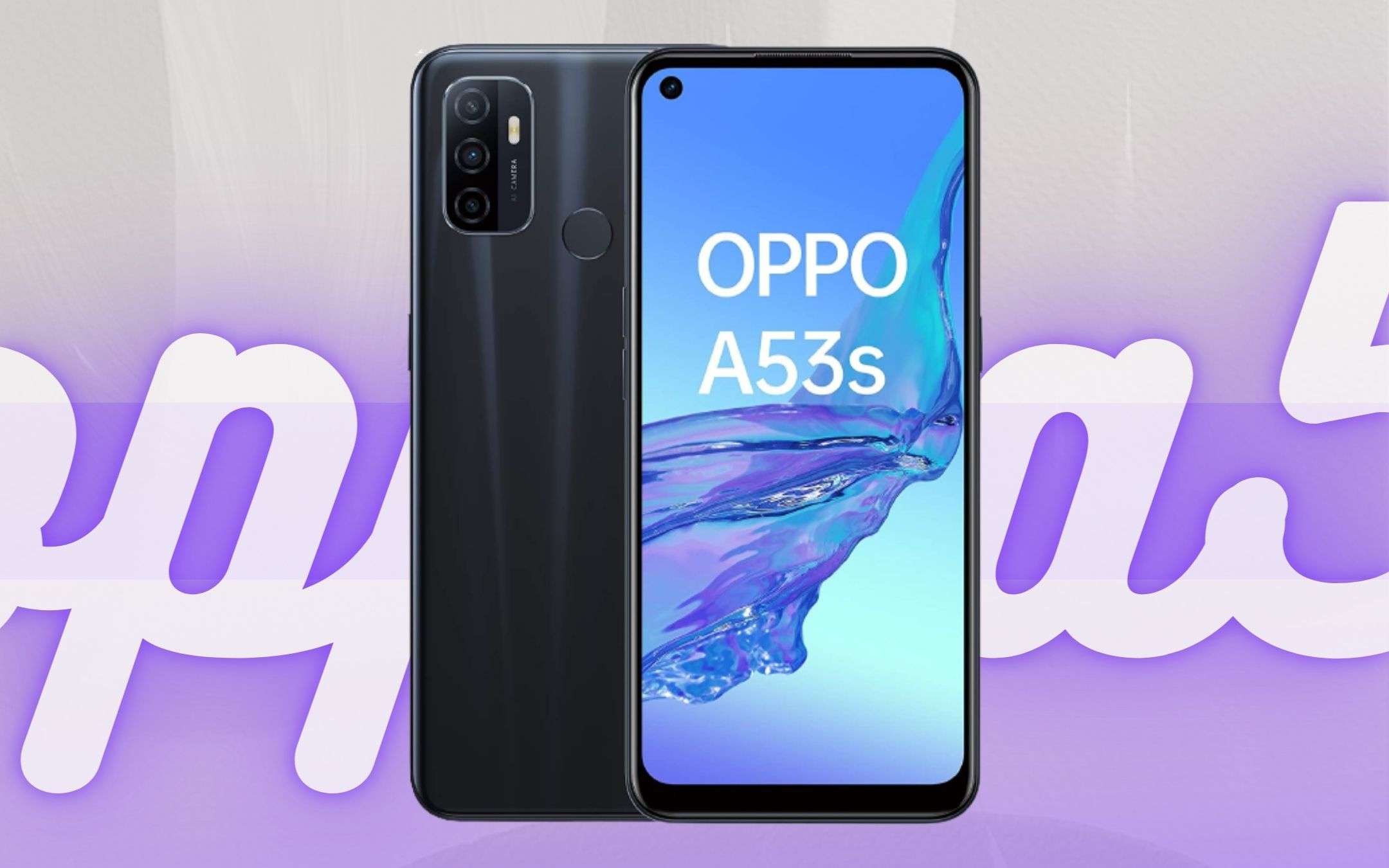 OFFERTONA in vista con Oppo A53s in promo a -34% OFFERTONA in vista con Oppo A53s in promo a -34%
