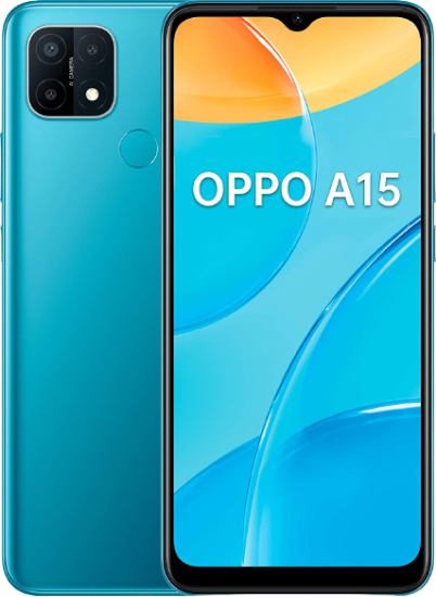 oppo a15 smartphone