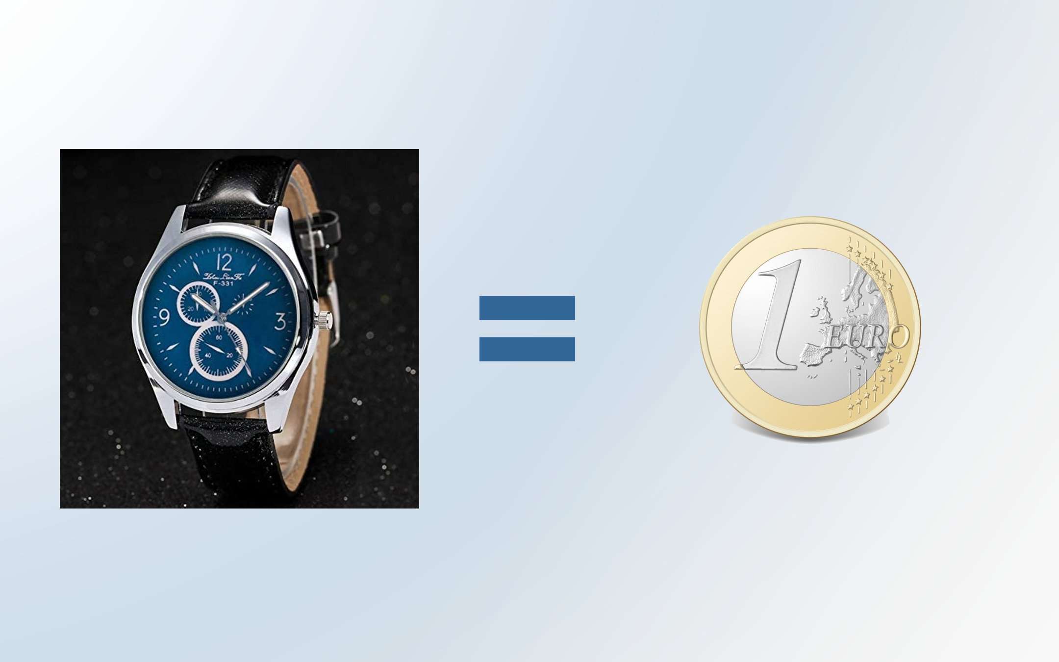 Può un orologio costare SOLO 1 EURO? A quanto pare si