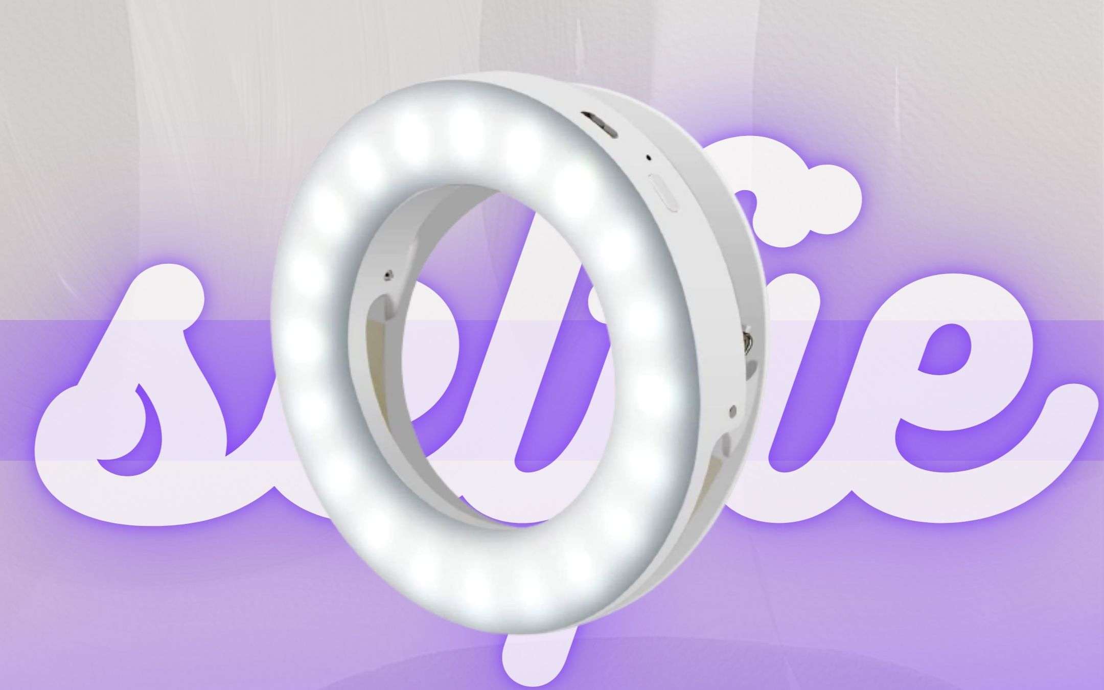Selfie DA PAURA con la ring light ricaricabile a -10€ Selfie DA PAURA con la ring light ricaricabile a -10€