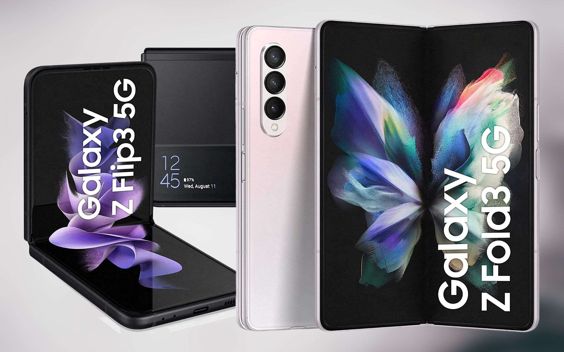 Samsung Galaxy Z Fold 3 e Z Flip 3 sono già su Amazon