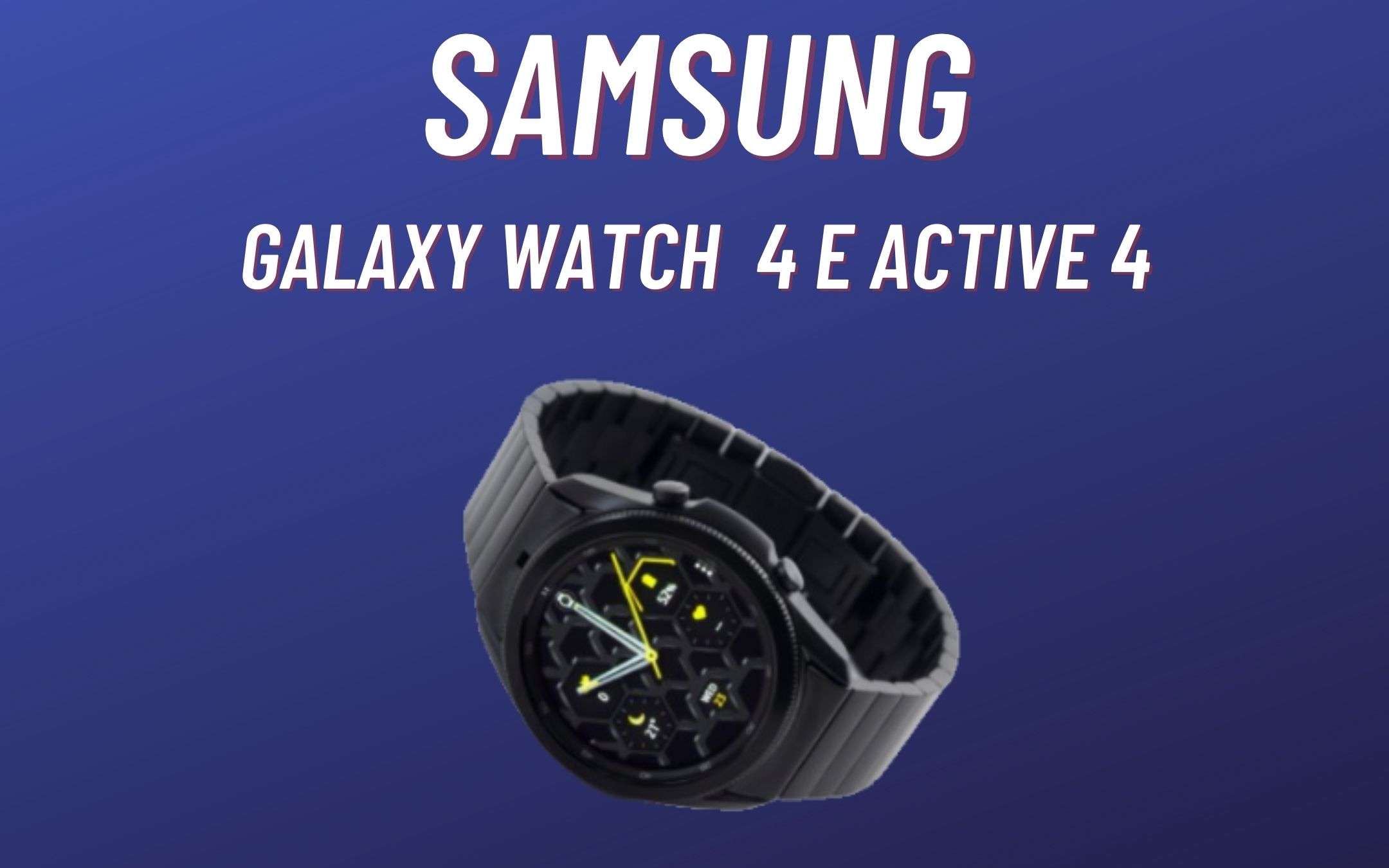 Samsung Galaxy Watch4 Classic: ecco le specifiche