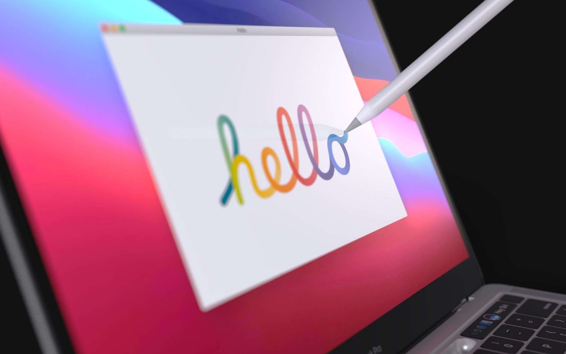 MacBook Pro: il concept con il dock per la Pencil MacBook Pro: il concept con il dock per la Pencil