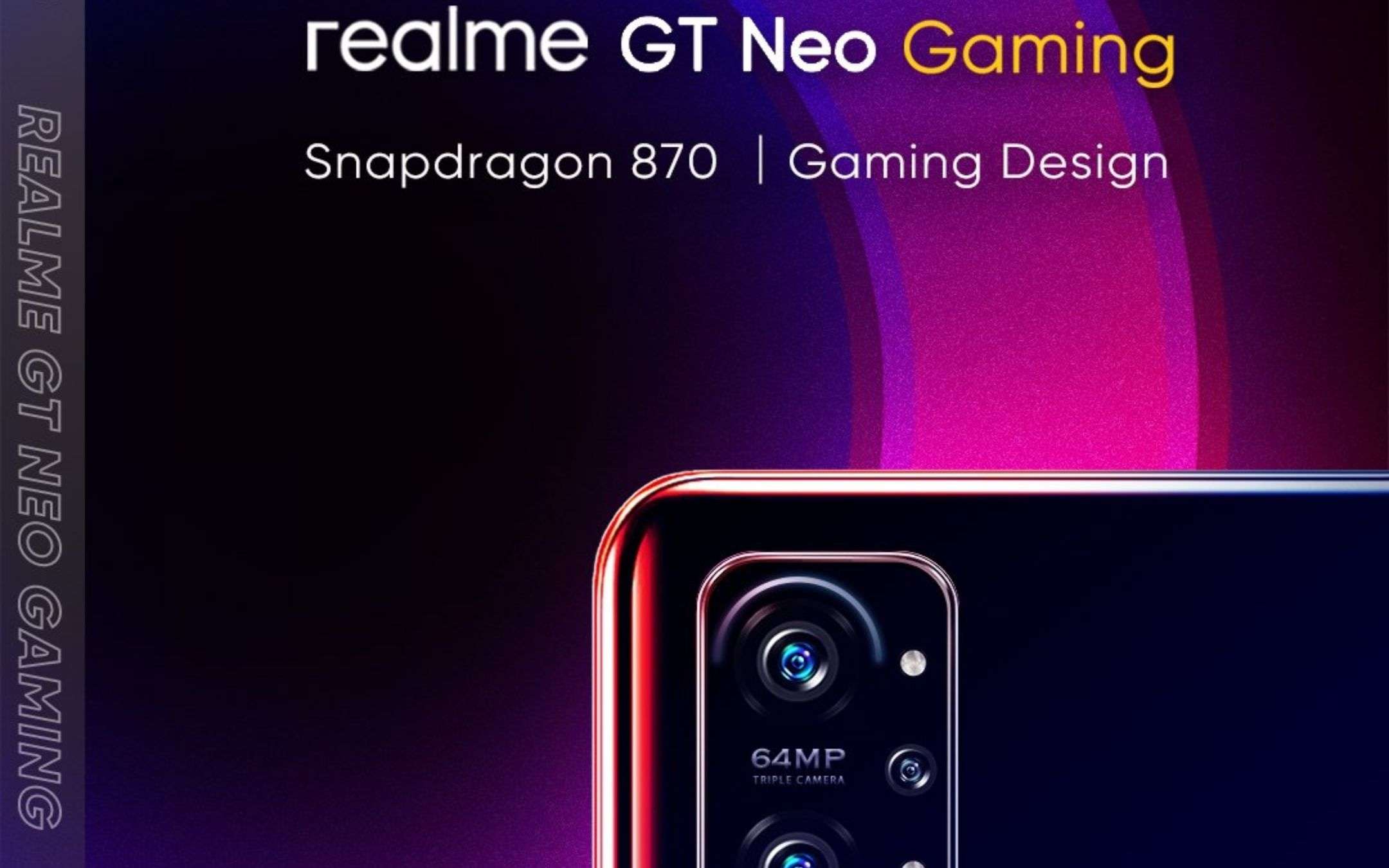 Realme GT Neo Gaming: ecco TUTTO quello che c'è da sapere Realme GT Neo Gaming: ecco TUTTO quello che c'è da sapere