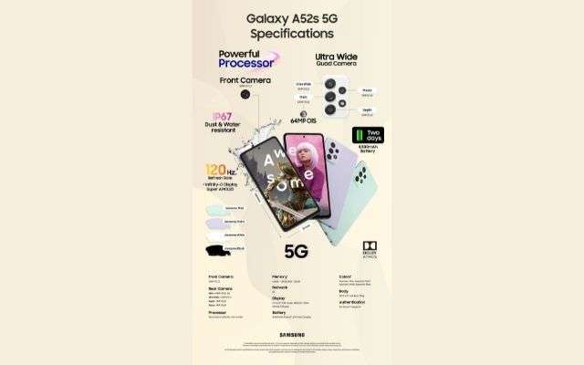 Samsung Galaxy A52s