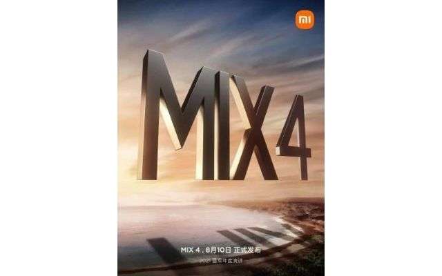 Xiaomi Mi Mix 4 poster