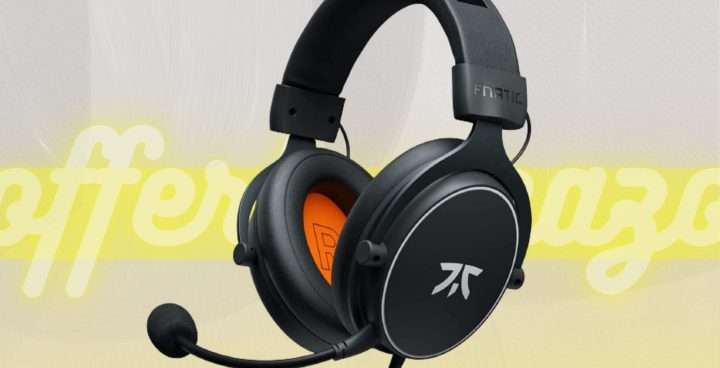 Fnatic REACT, le cuffie perfette per esports scontate del 41%!