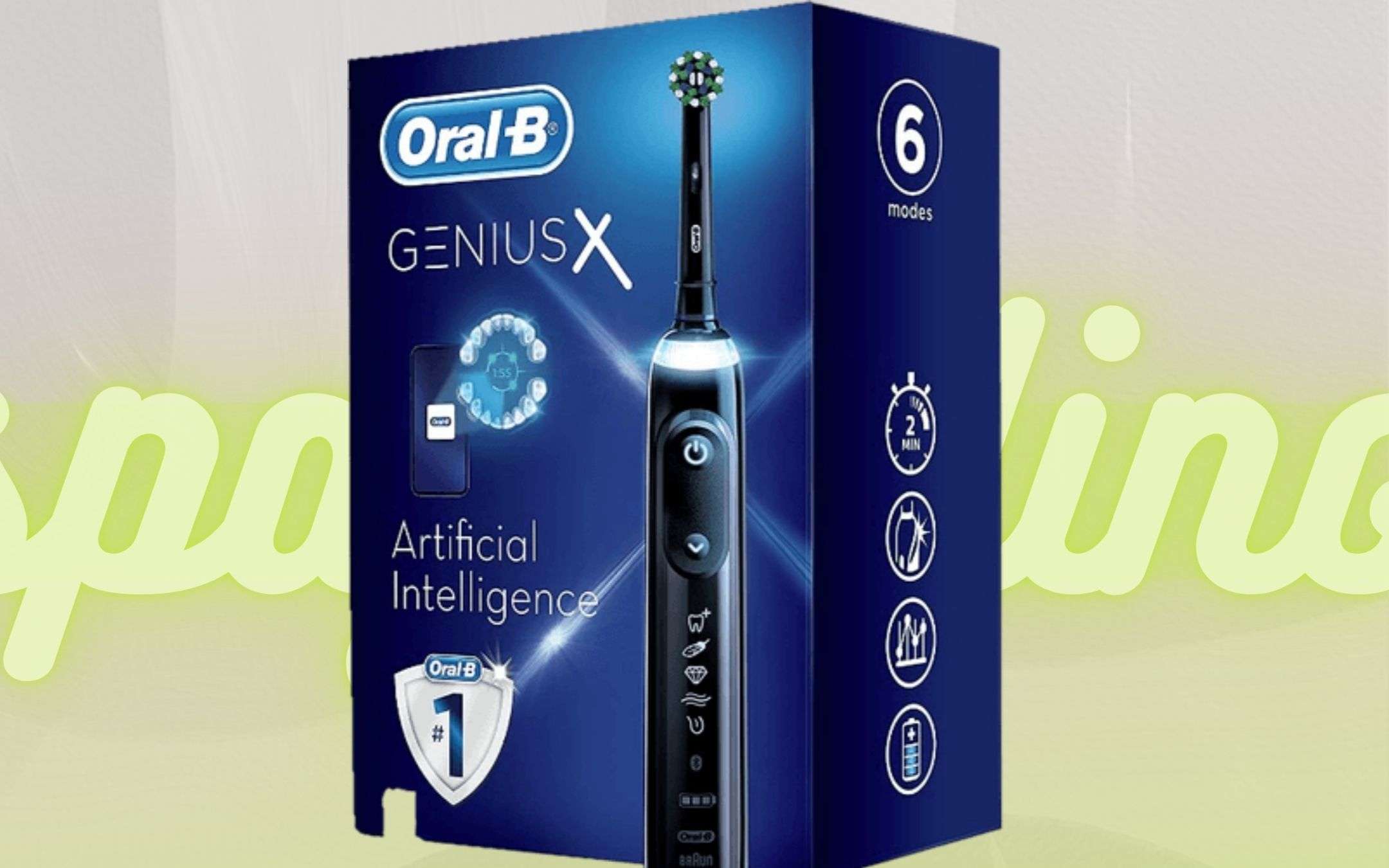 Oral-B Genius X è lo spazzolino elettrico SMART (-50%)