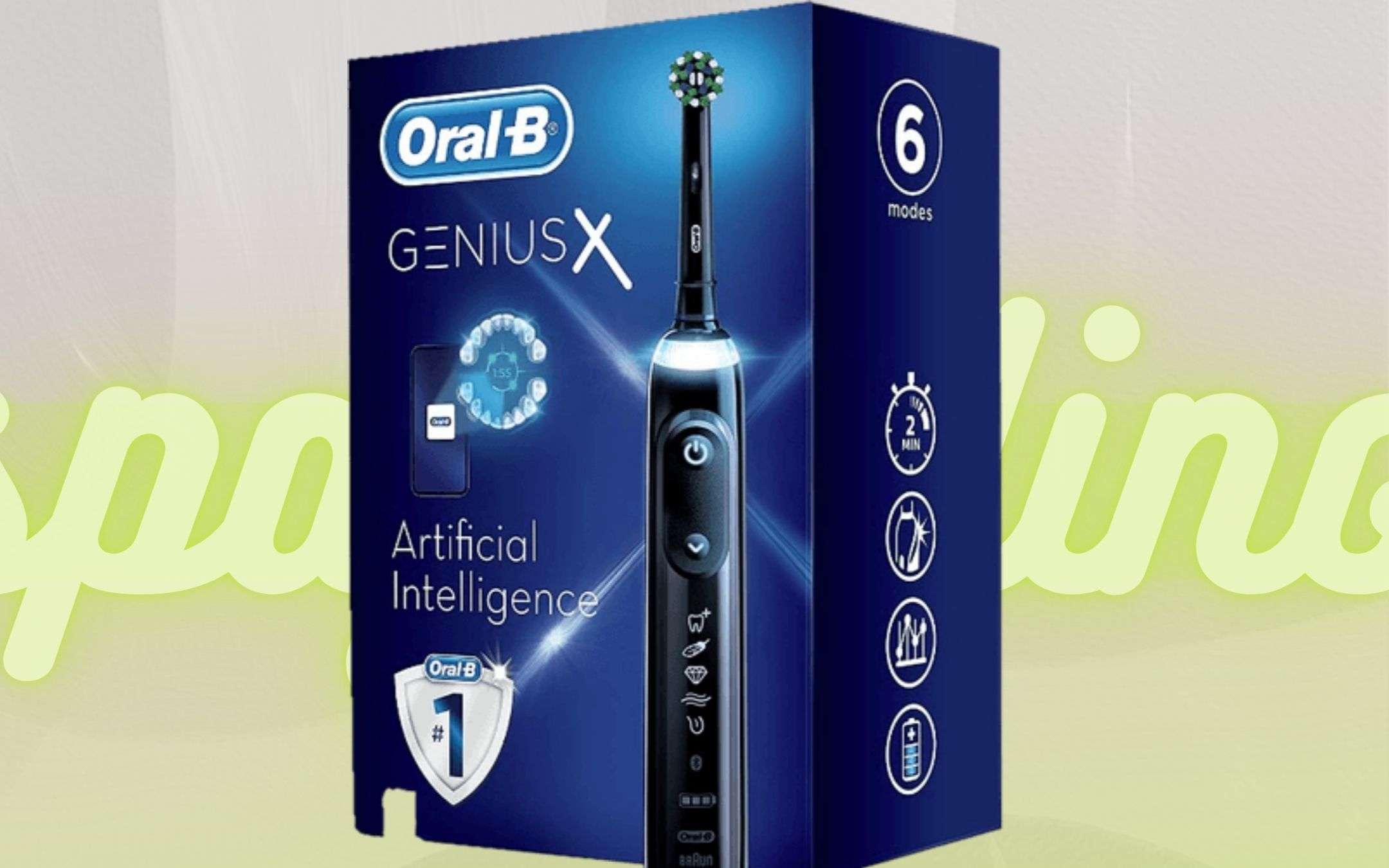 Oral-B Genius X è lo spazzolino elettrico SMART (-50%) Oral-B Genius X è lo spazzolino elettrico SMART (-50%)