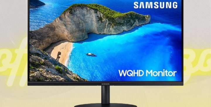 Monitor Samsung: visione a 2K senza limiti (-120€)