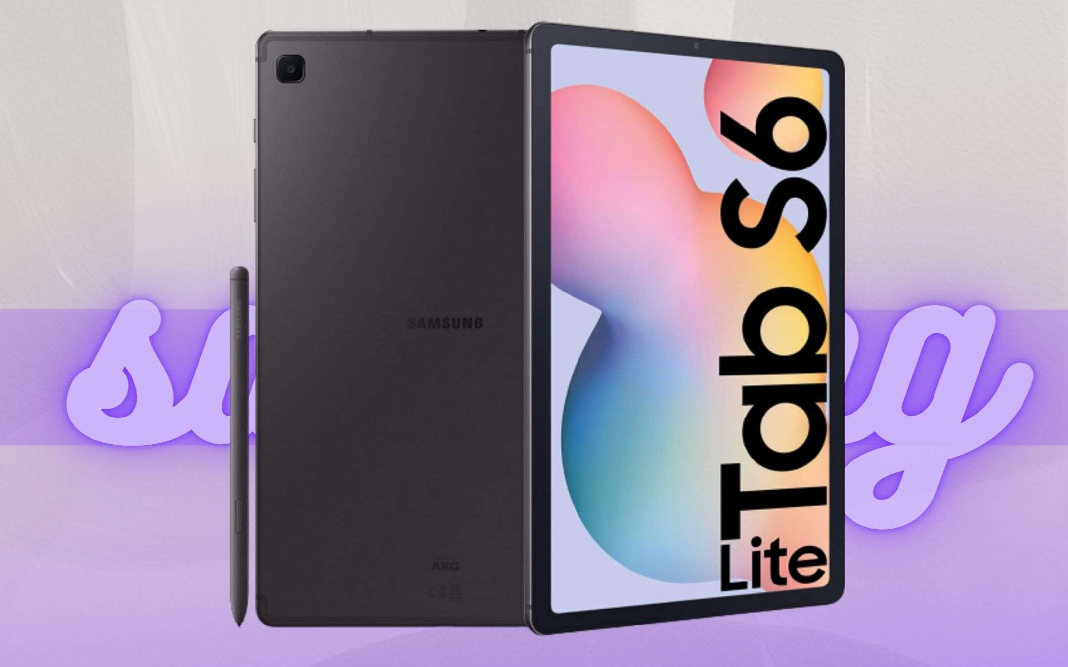 Samsung Galaxy Tab S6 Lite: una BOMBA che paghi 135€ in meno