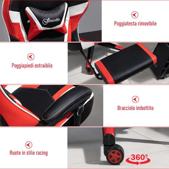 sedia gaming ufficio