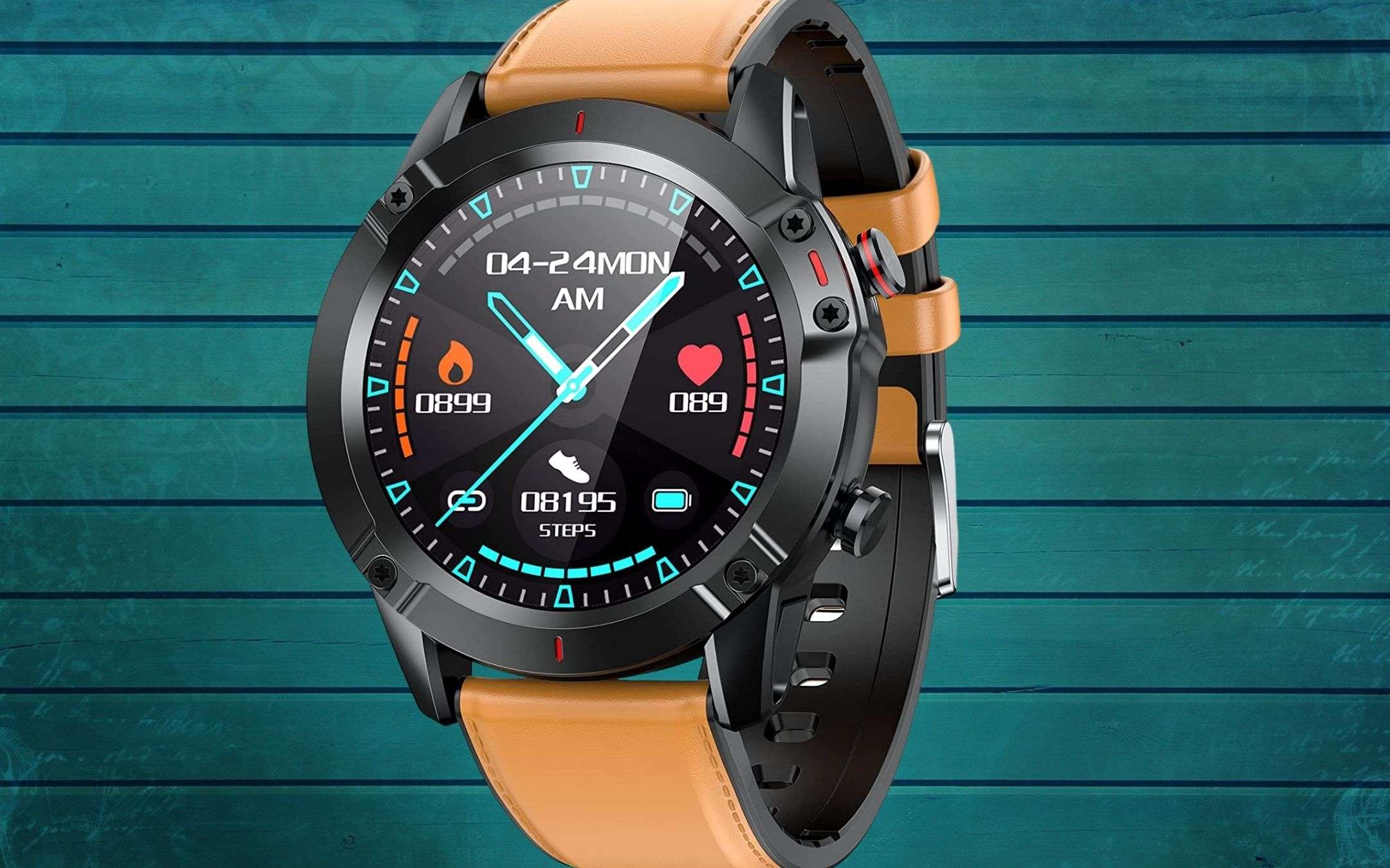 Questo smartwatch concentra tecnologia e stile: 31€ + OMAGGIO Questo smartwatch concentra tecnologia e stile: 31€ + OMAGGIO