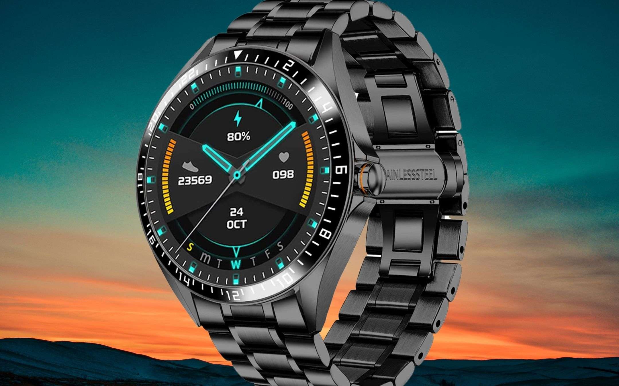Lussuoso smartwatch a 40€: offerta BOMBA limitatissima Lussuoso smartwatch a 40€: offerta BOMBA limitatissima