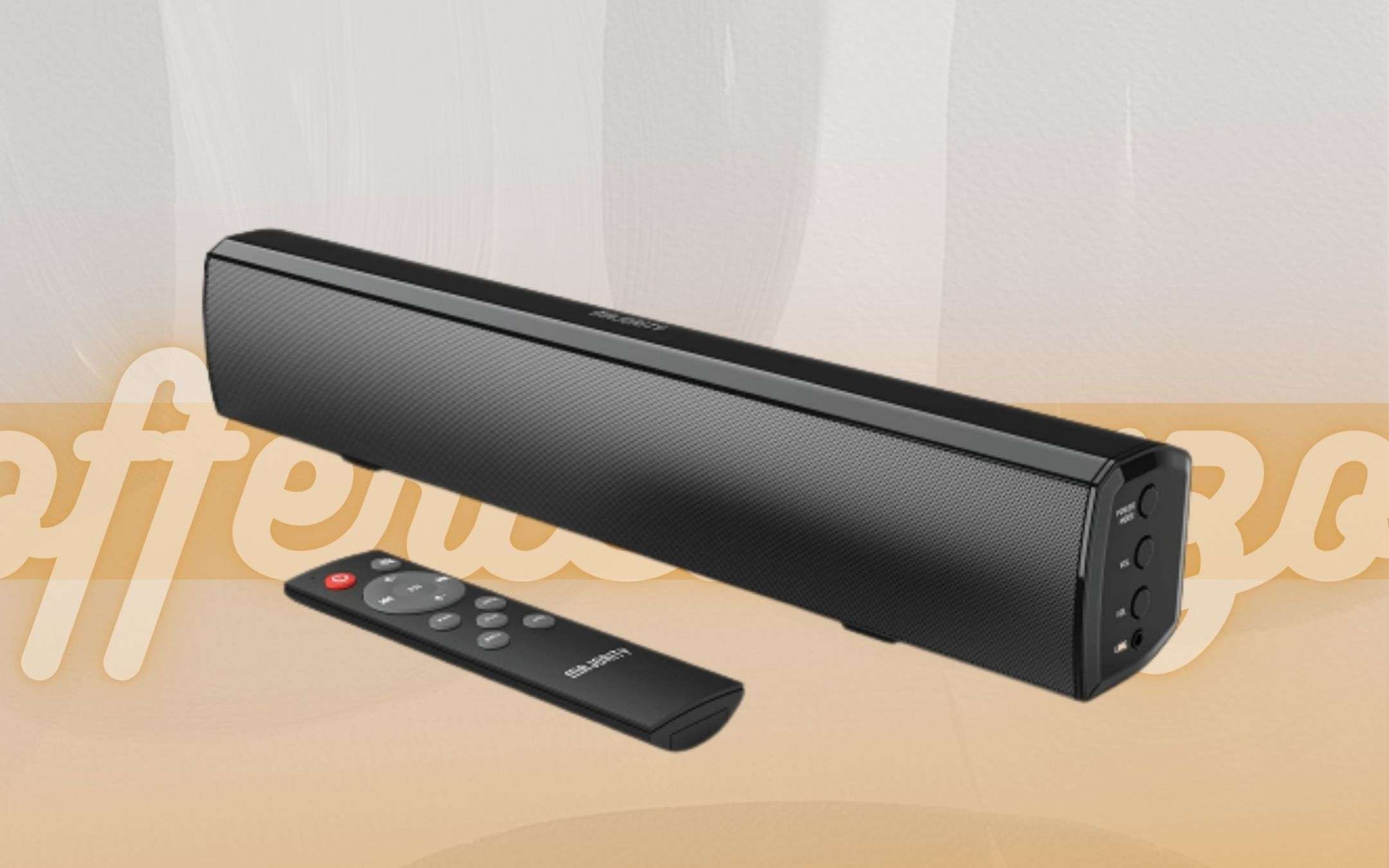 Soundbar Bluetooth da URLO: con questa offerta il prezzo è assurdo