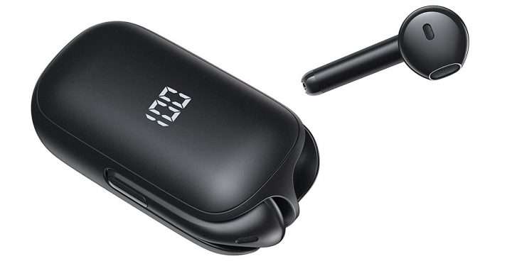 Auricolari Bluetooth con indicatore LED scontati del 40%: OFFERTONA!