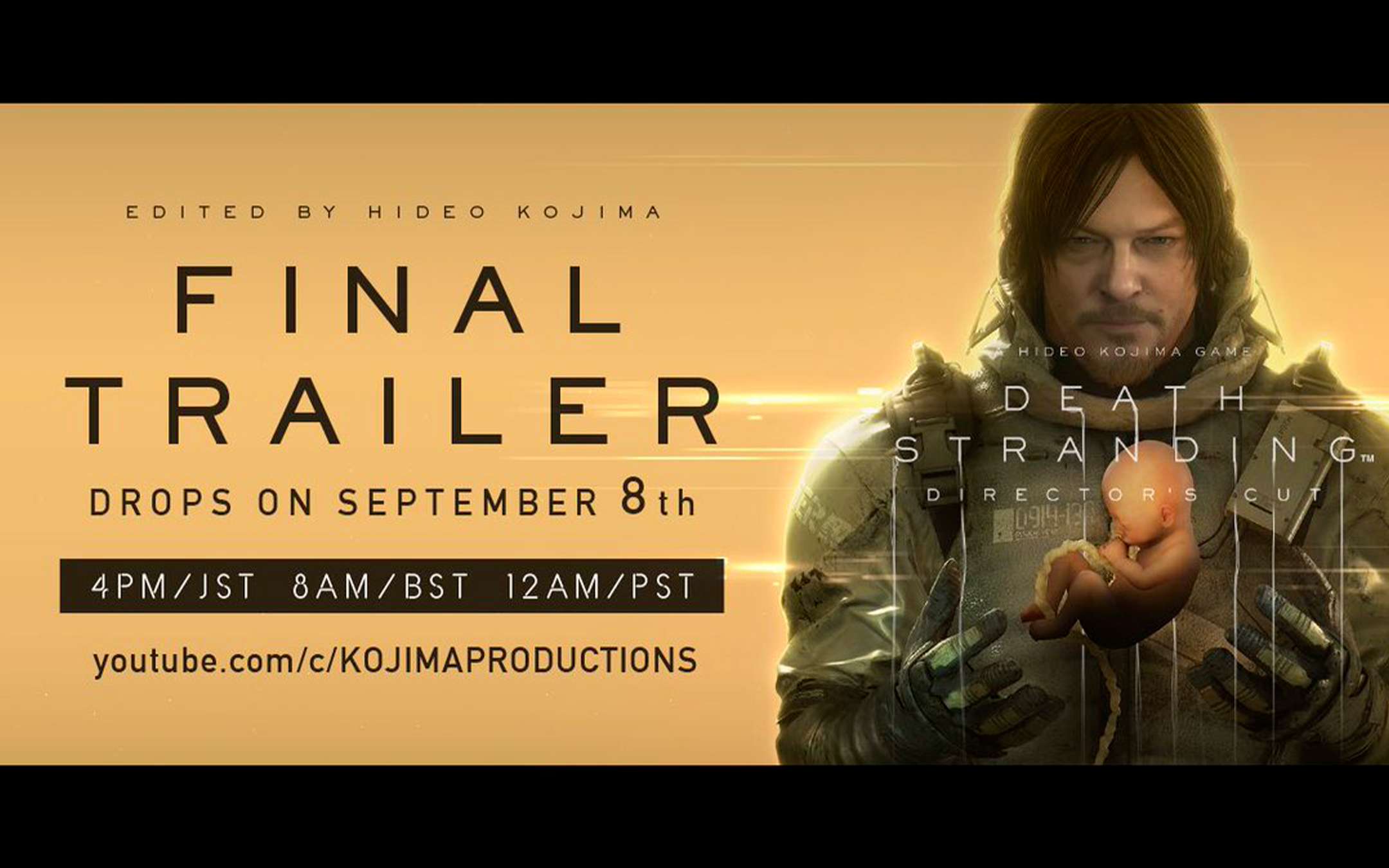 Death Stranding Director's Cut: il trailer editato da Kojima ha una data di uscita