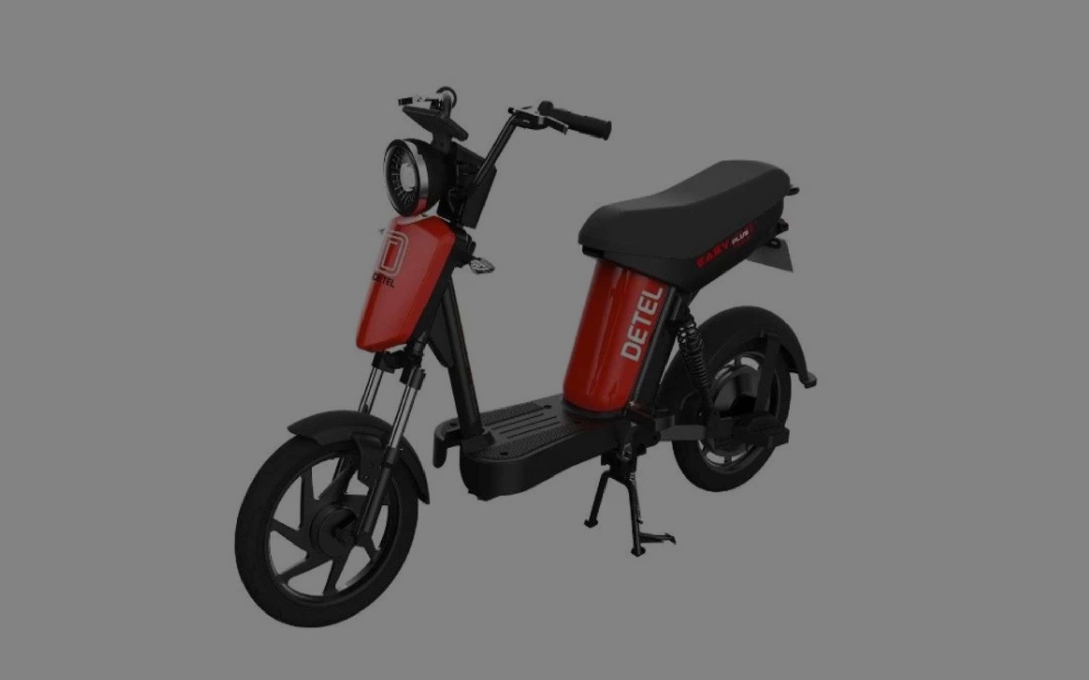 Detel Easy Plus: la bici elettrica che sembra uno scooter