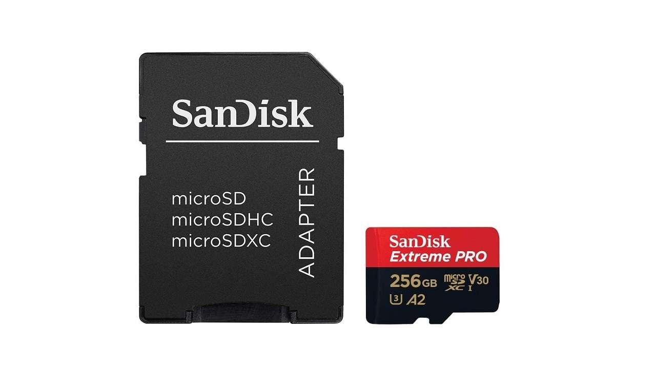 MicroSD SanDisk da 256GB, velocissima: PAZZO SCONTO del 60%!