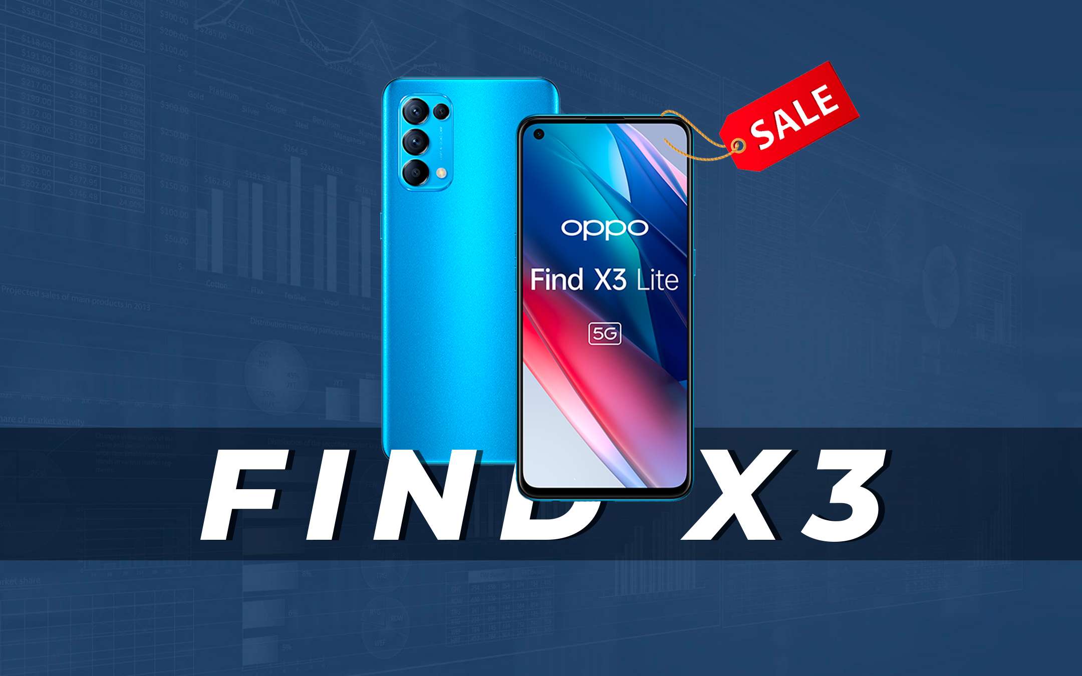 OPPO Find X3 Lite: bello e potente a soli 379€ (-120€)