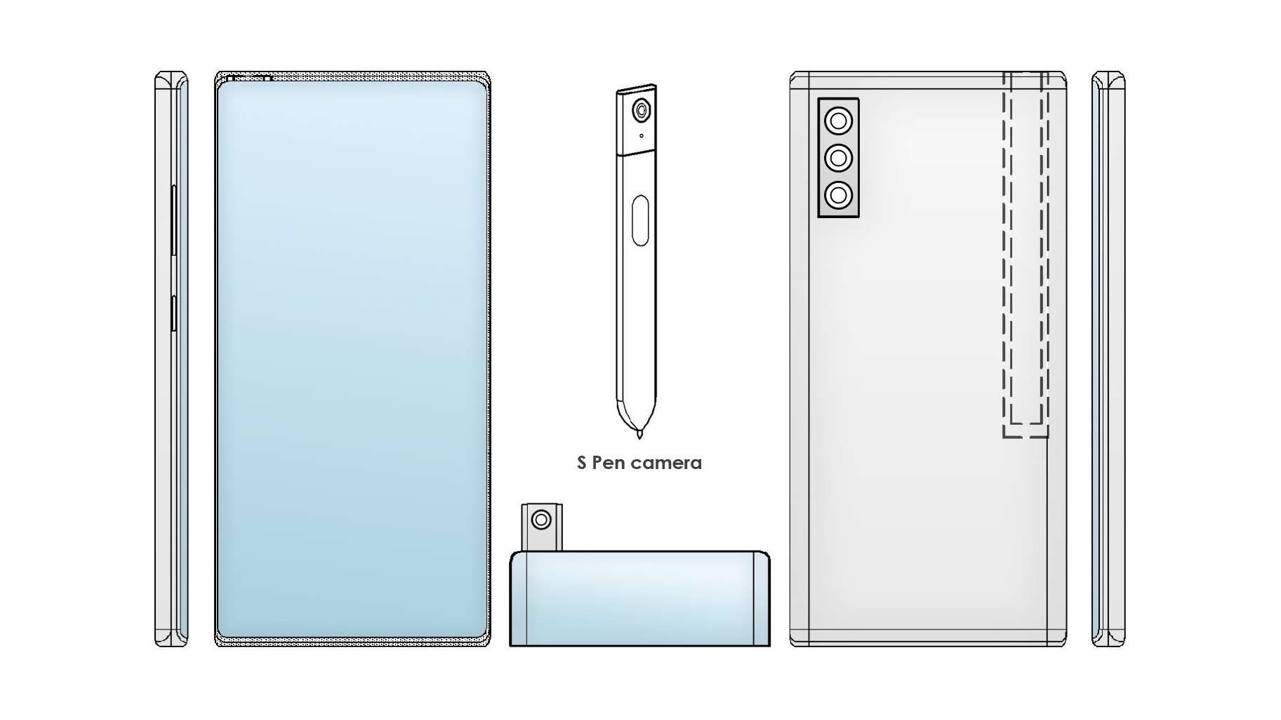 Samsung brevetta una futuristica S Pen con fotocamera integrata