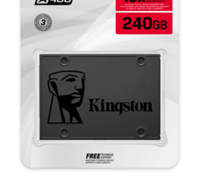 componenti PC Hardware: Kingston SSD A400 240GB