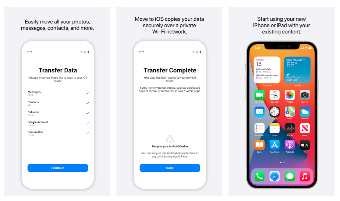 Come trasferire i dati da un vecchio telefono ad iPhone 13: passa a ios