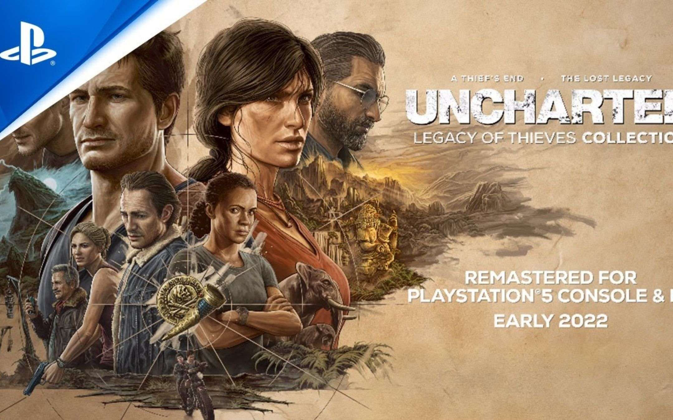 Uncharted: Legacy of Thieves Collection arriverà nel 2022