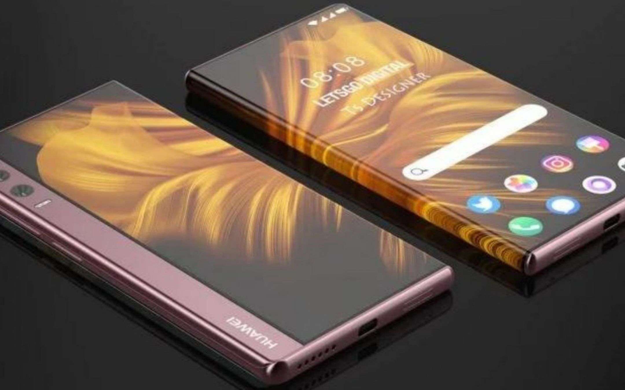 Huawei: il brevetto di un foldable che si piega su più lati