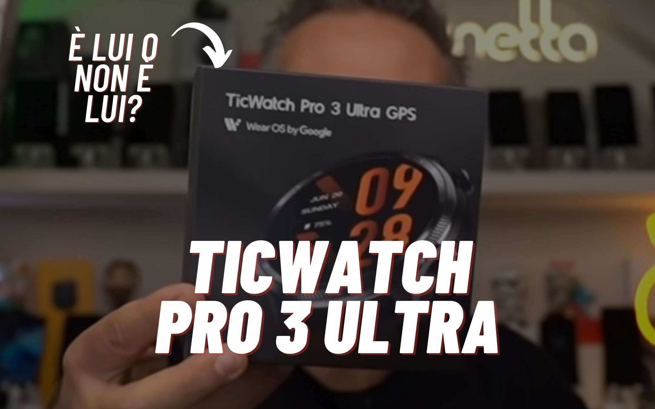 TicWatch Pro 3 Ultra: avvistato in un video TicWatch Pro 3 Ultra: avvistato in un video