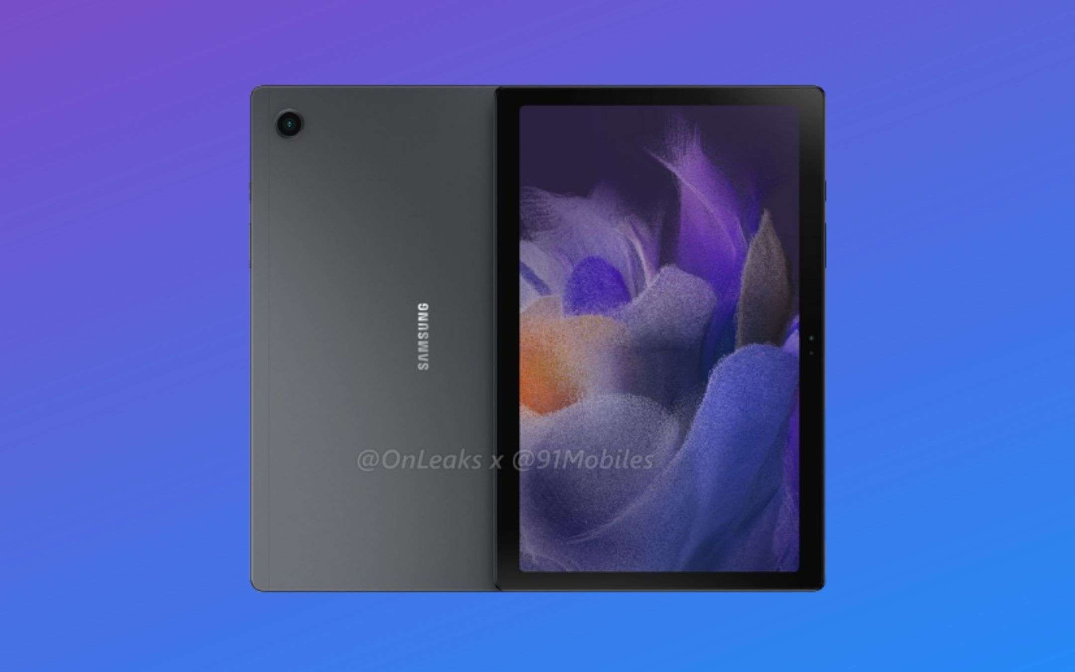 Samsung Galaxy Tab A8: primo sguardo ai render (FOTO)