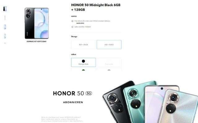 Honor 50