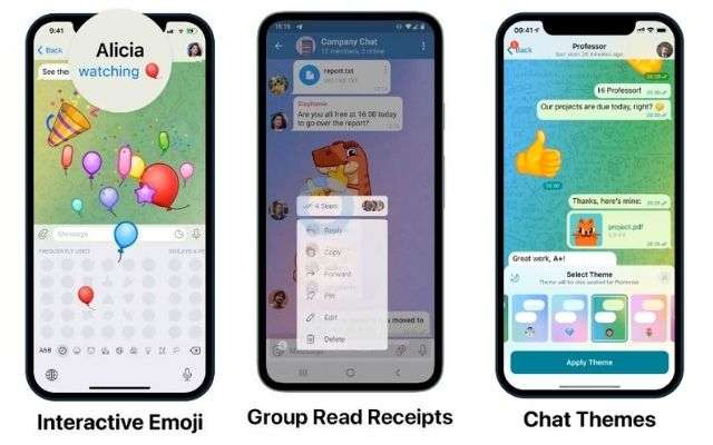 Telegram update