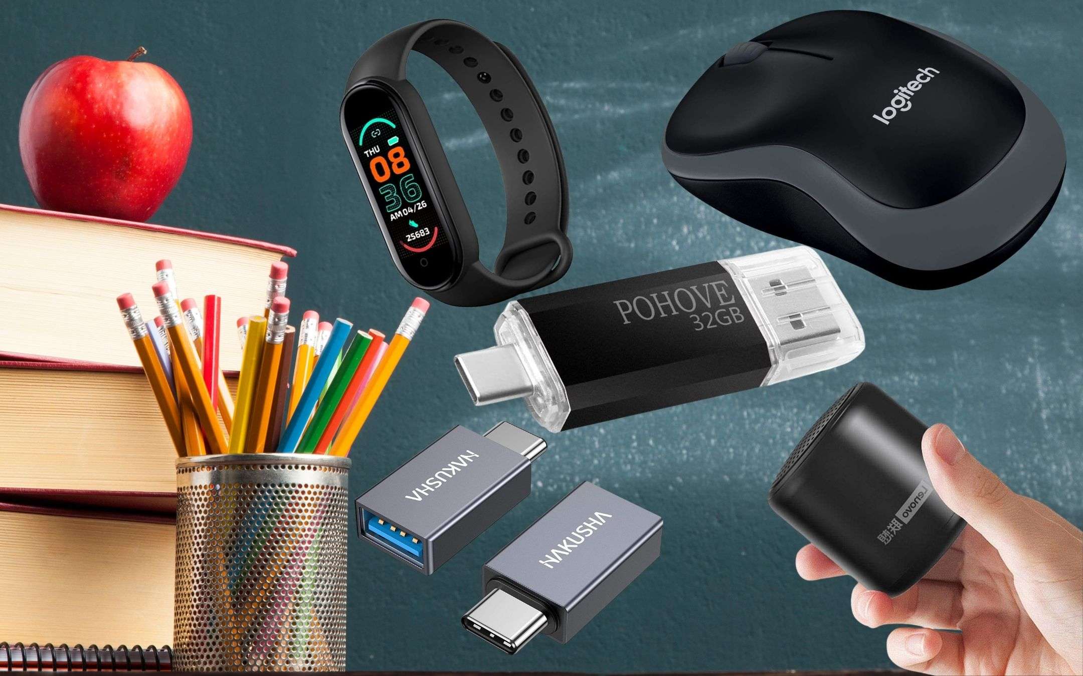 Amazon: BANCARELLA TECH back to school, tutto meno di 10€ Amazon: BANCARELLA TECH back to school, tutto meno di 10€