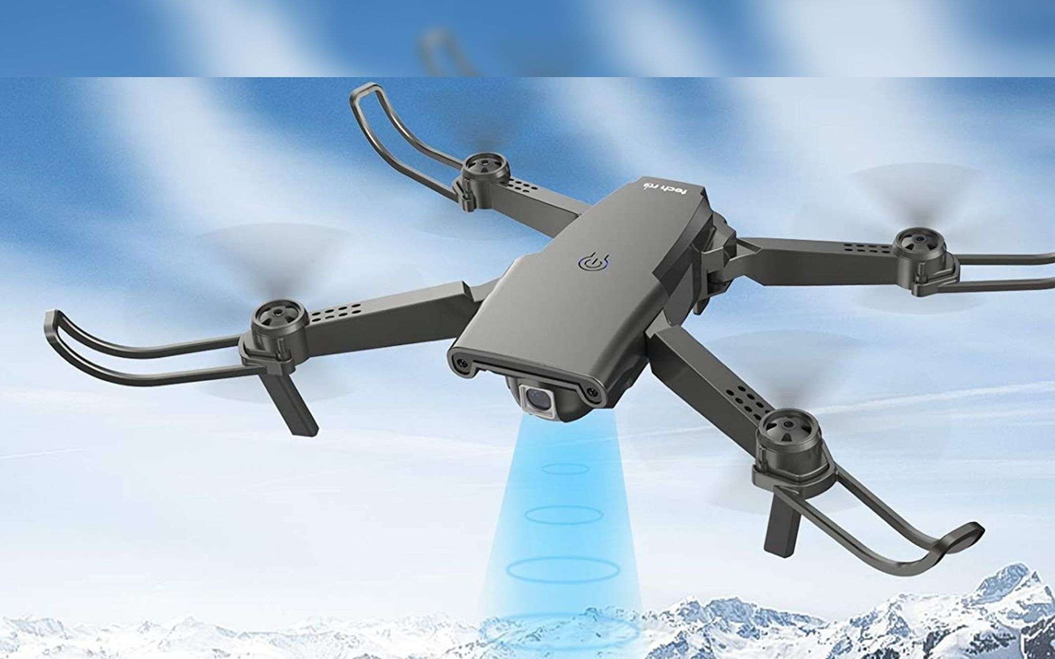 BOMBA drone: 2 batterie, 2 camere 4K e WiFi a 49€ (-64%)