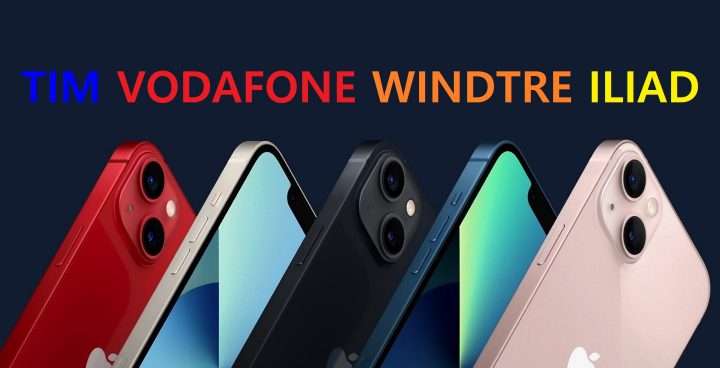 iPhone 13: tutte le offerte d'acquisto di Tim, Vodafone, WindTre e Iliad