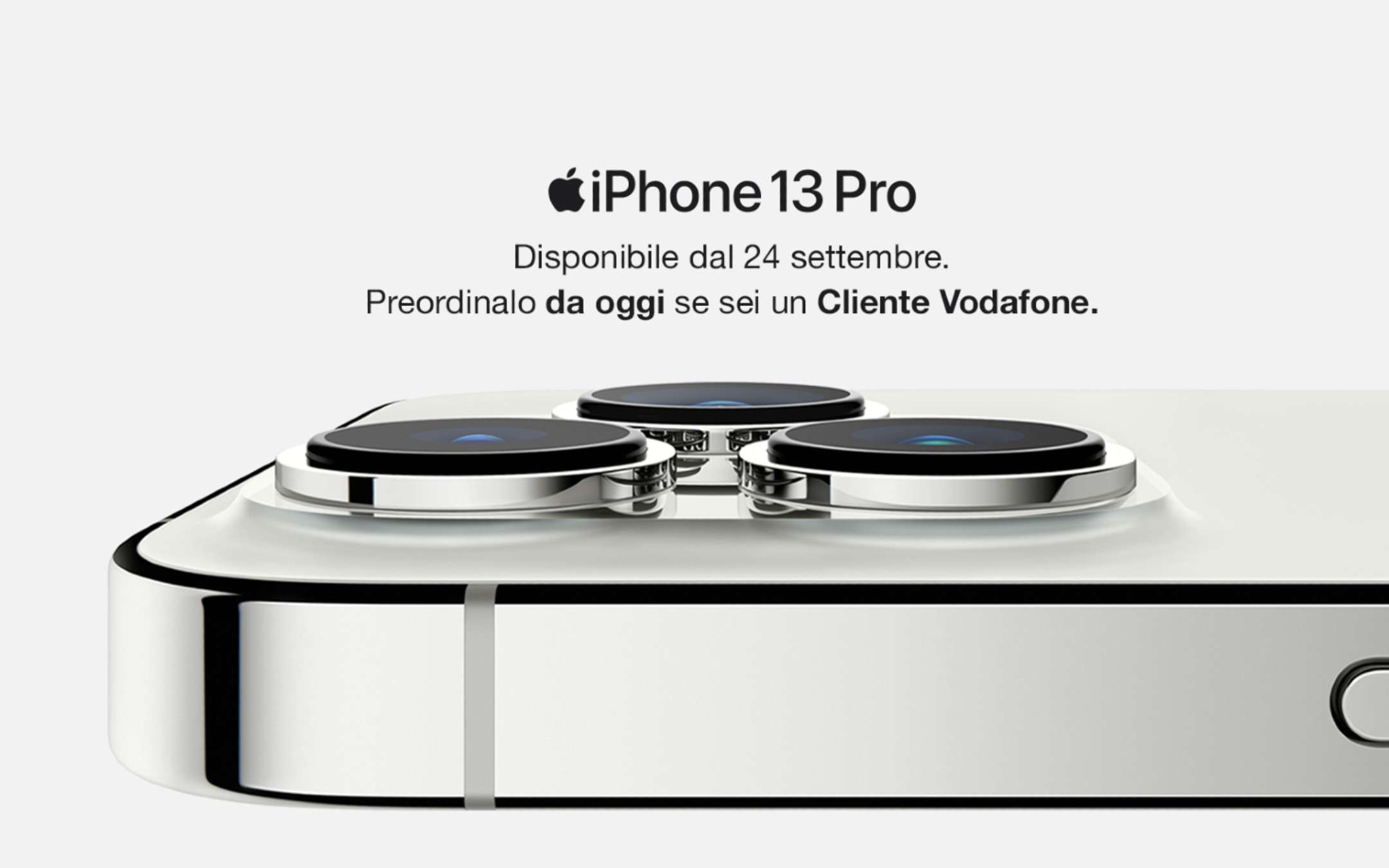 iPhone 13: con Vodafone da 27,99€ per 24 mesi!