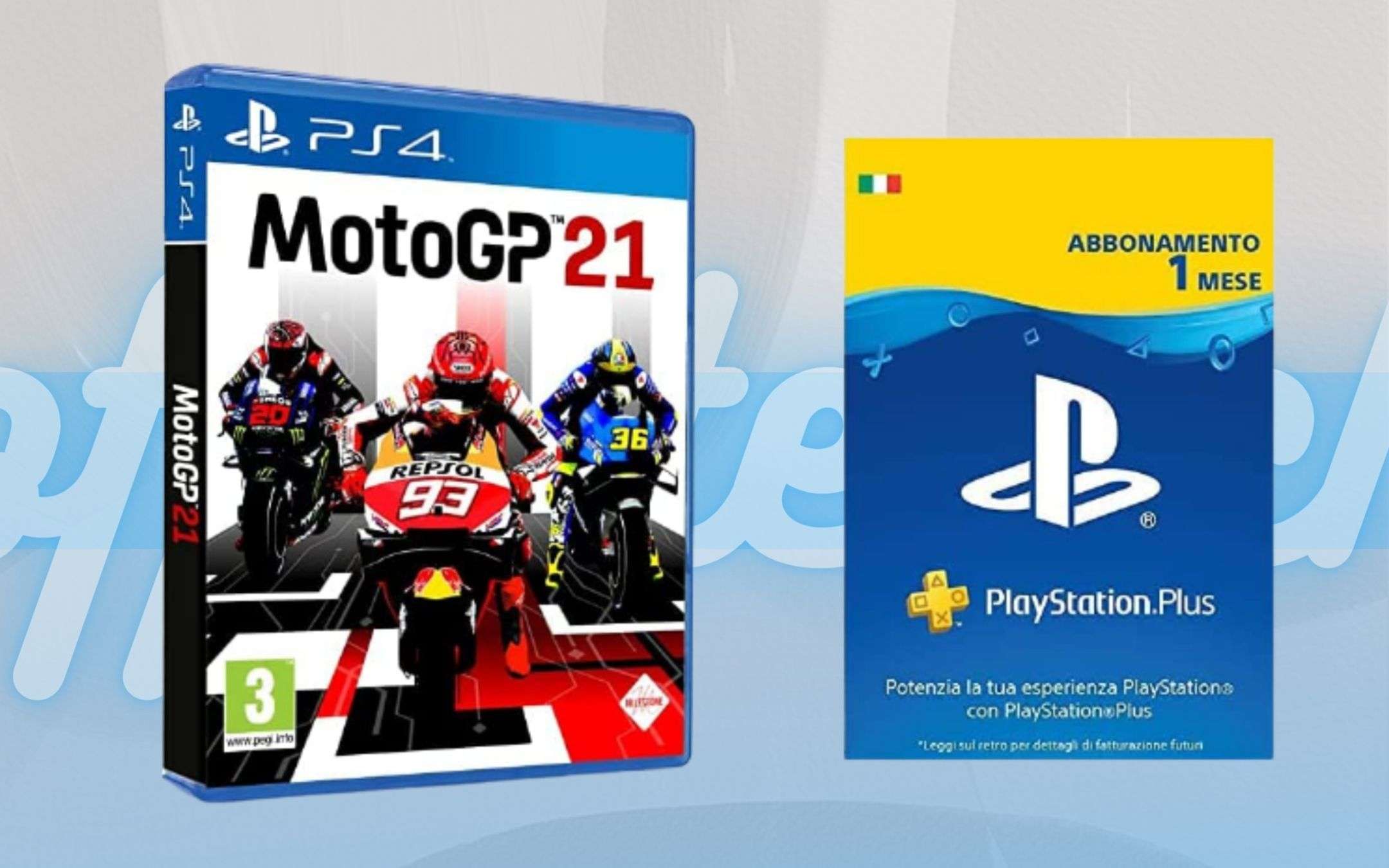 PS4: con questo bundle hai MotoGP 21 e un mese di Plus a prezzo WOW