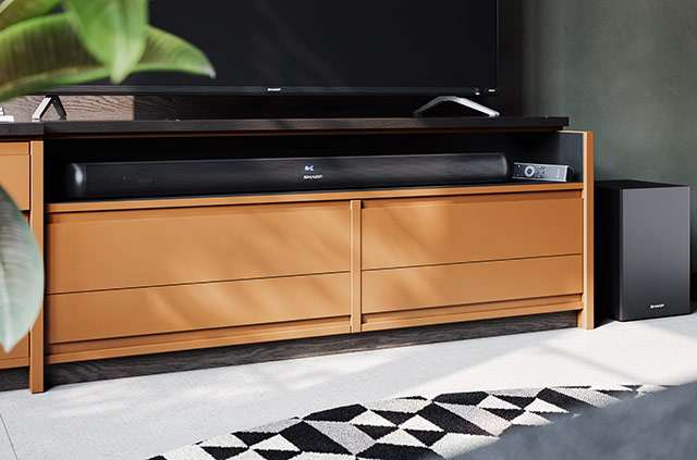 La soundbar 2.1 HT-SBW202 di Sharp