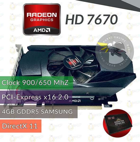 AMD RADEON HD 7670