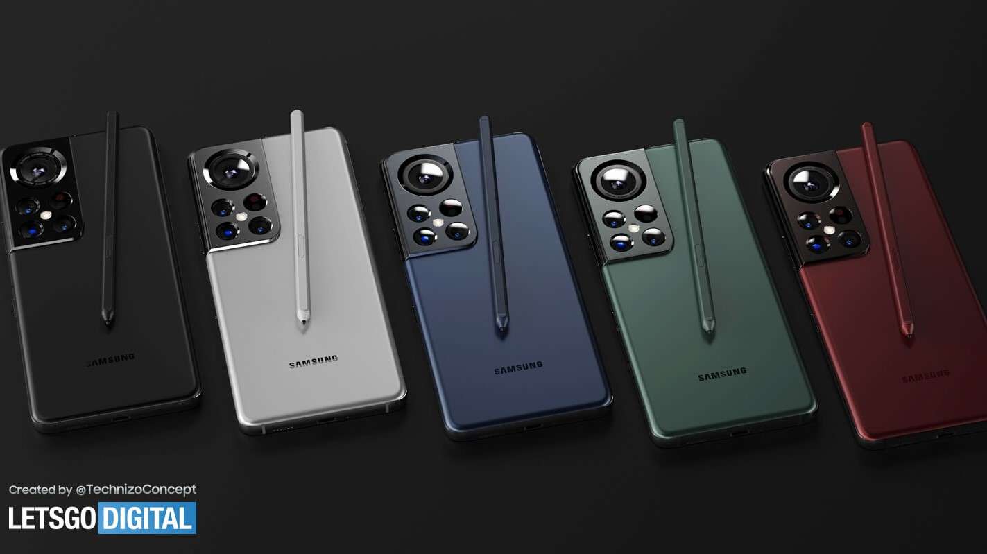 Samsung Galaxy S22 Ultra potrebbe arrivare anche in colorazione verde
