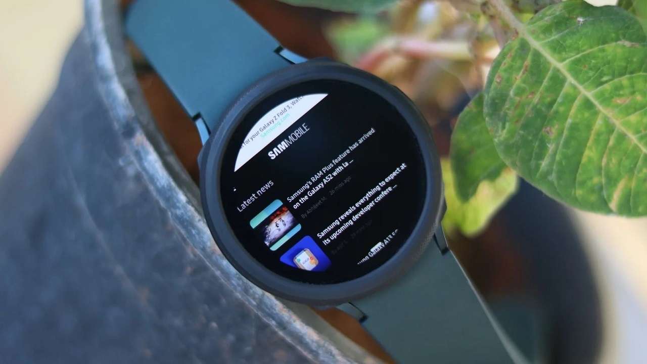 Samsung Galaxy Watch 4: ecco il nuovo browser per navigare sul web
