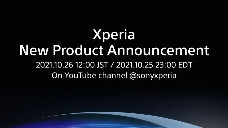 Sony: un nuovo smartphone Xperia è in arrivo il 26 ottobre Sony: un nuovo smartphone Xperia è in arrivo il 26 ottobre