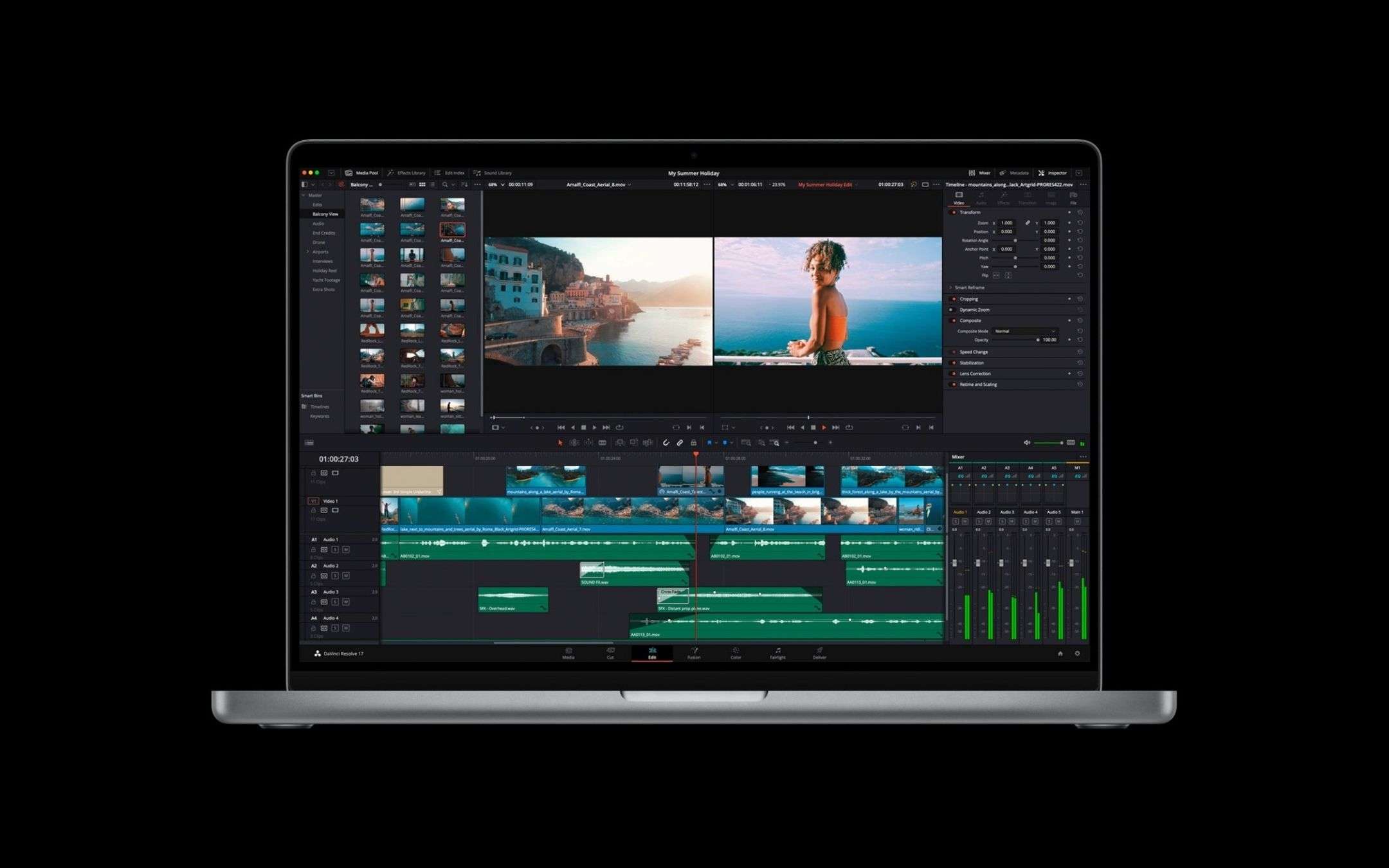 Videomaker, gioite: DaVinci si aggiorna per i nuovi MacBook Videomaker, gioite: DaVinci si aggiorna per i nuovi MacBook