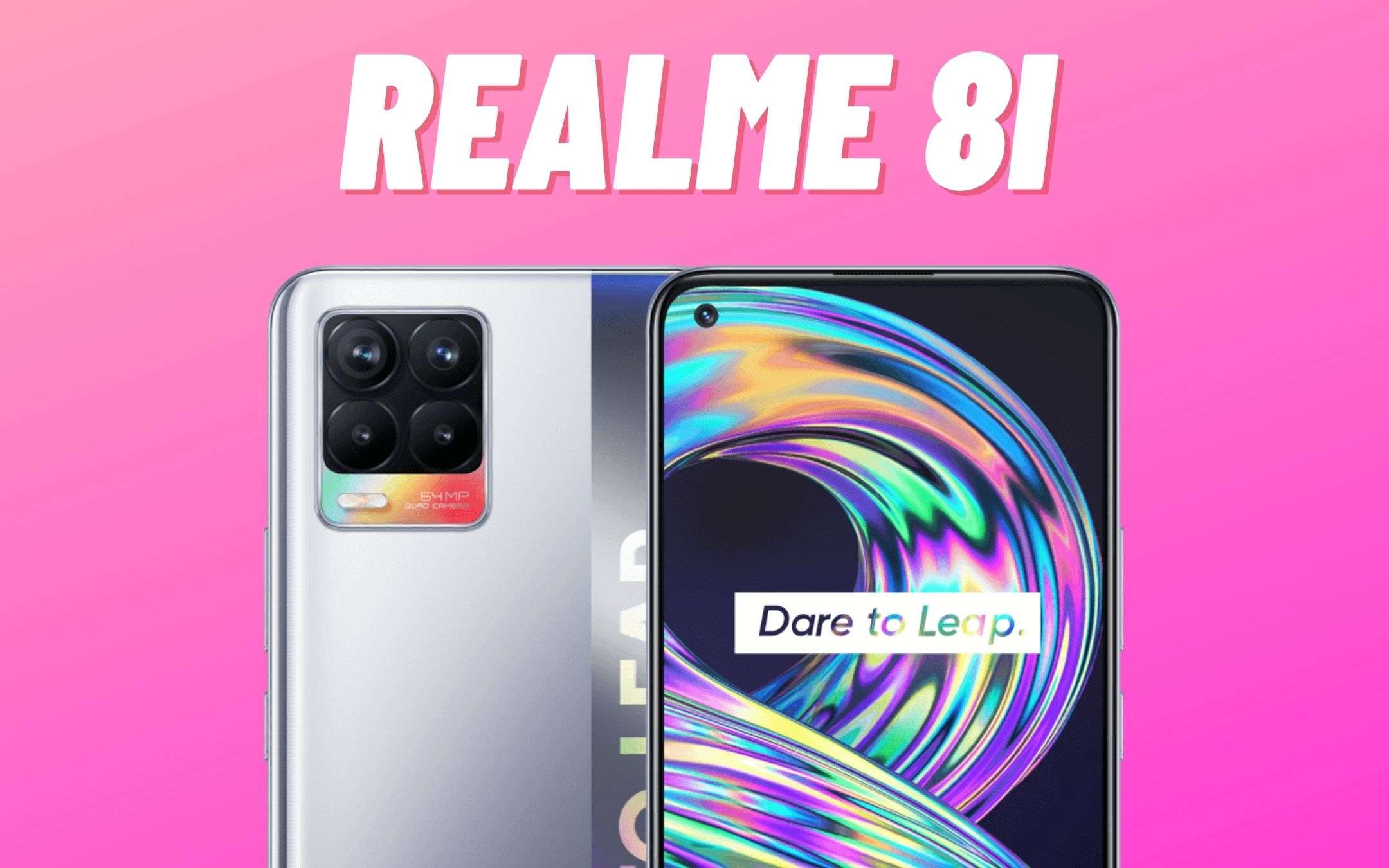 Realme 8i: LOW-COST da 199€ ma con display a 120 Hz Realme 8i: LOW-COST da 199€ ma con display a 120 Hz