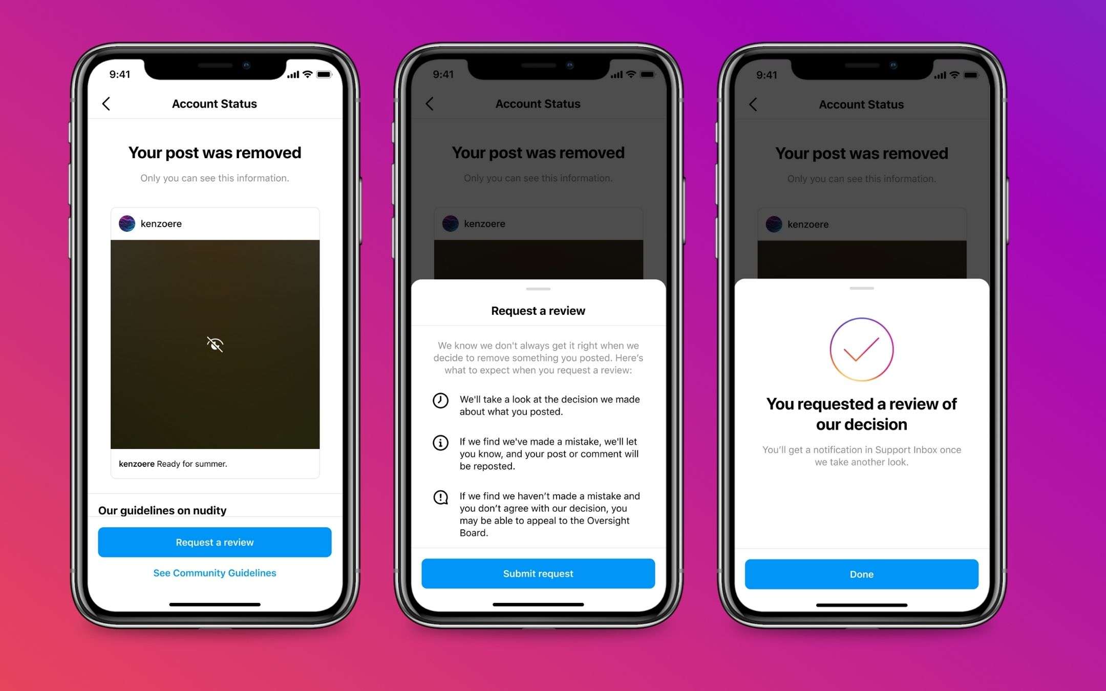 Instagram e gli avvisi contro i disservizi Instagram e gli avvisi contro i disservizi
