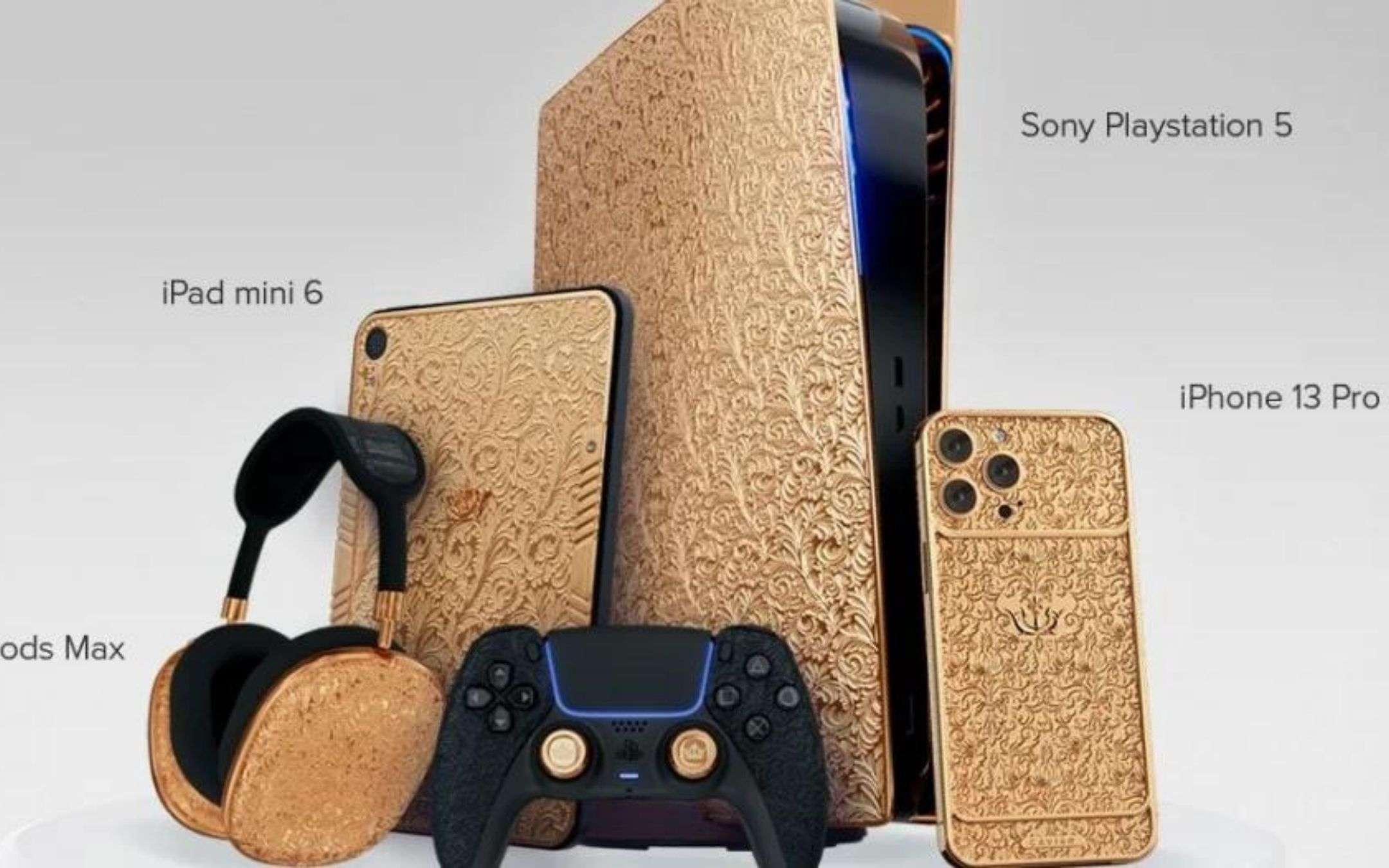 Caviar: ecco iPhone 13 Pro, iPad Mini e PS5 GOLD Edition Caviar: ecco iPhone 13 Pro, iPad Mini e PS5 GOLD Edition