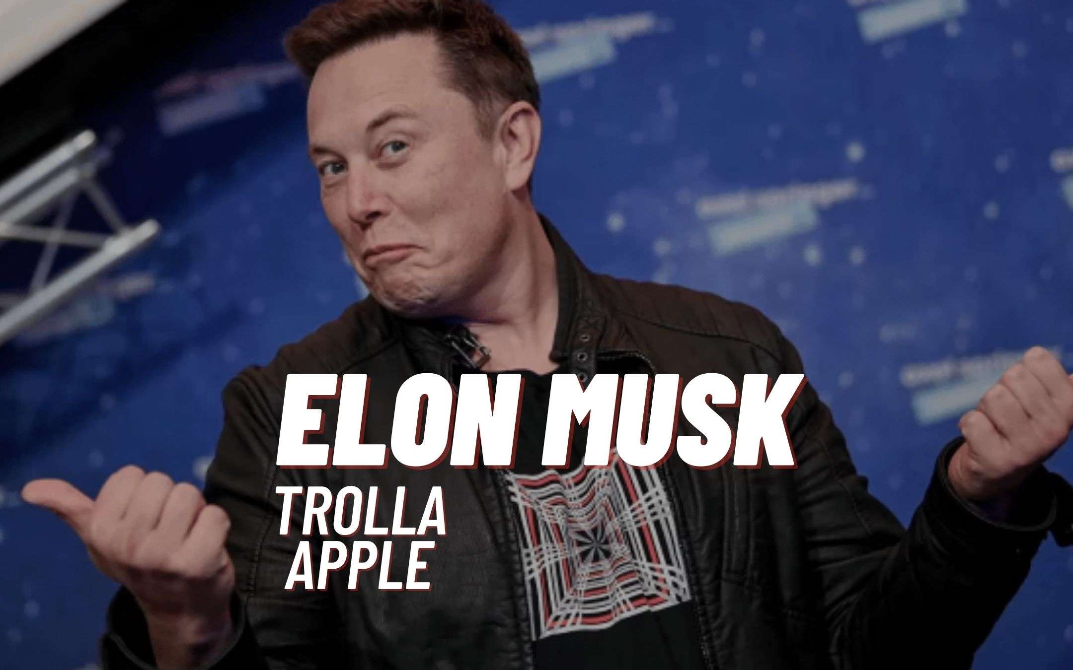 Elon Musk trolla Apple per il panno di pulizia